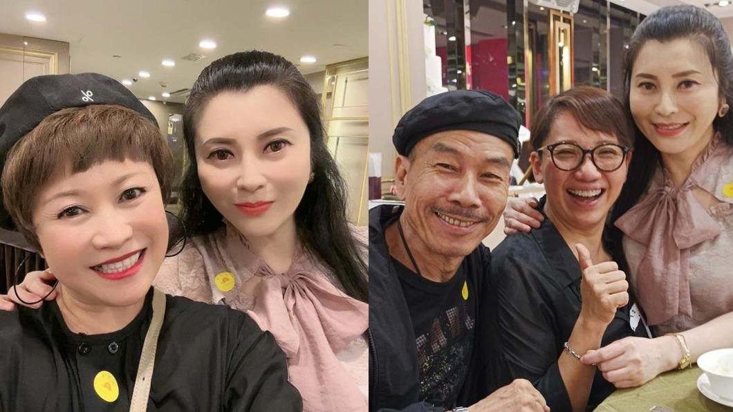 蔡曉儀與圈內好友聚會曝近況,51歲仍保養得宜。(圖/翻攝自東周刊臉書)