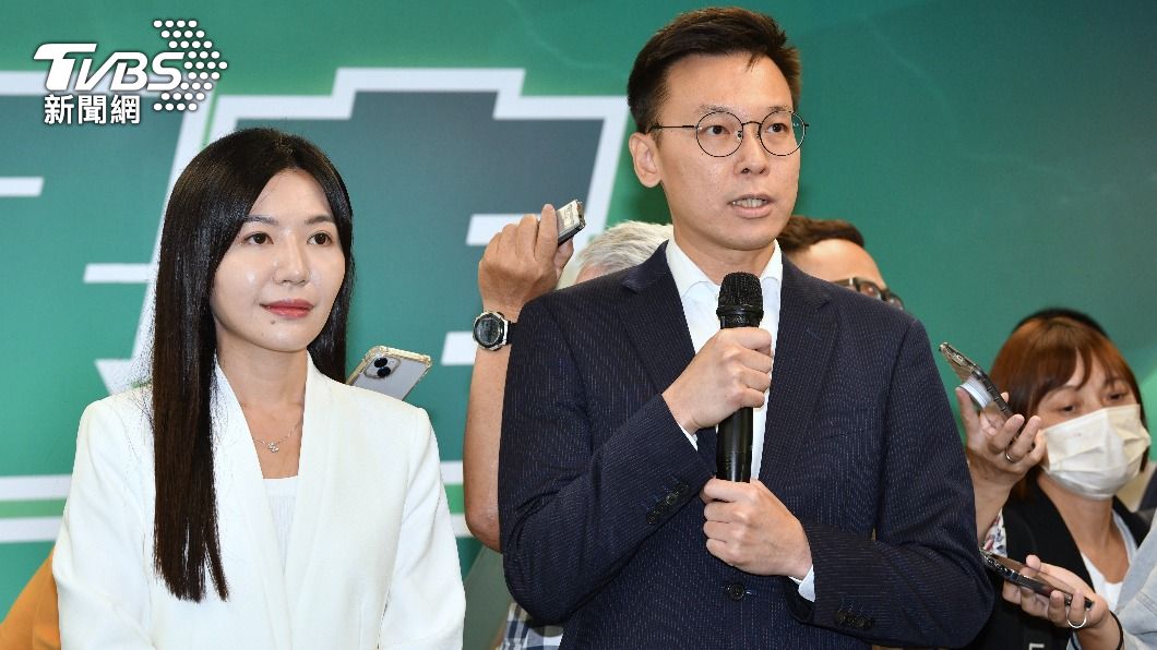 民進黨中山、北松山區立委參選人林飛帆。(圖/胡瑞麒攝)