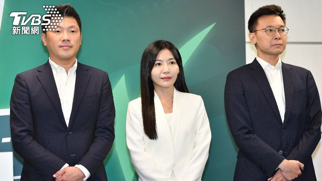 民進黨今日提名王閔生、吳沛憶、林飛帆參選台北市立委。(圖/胡瑞麒攝)