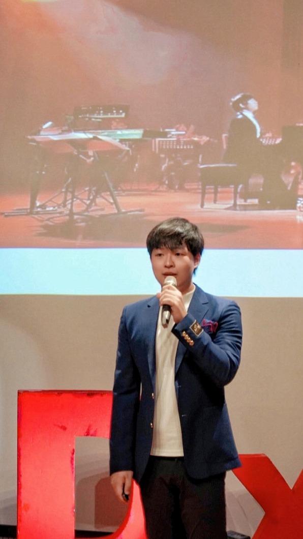 蔣榮宗赴TED任演講人。（圖／ZONG MUSIC提供）