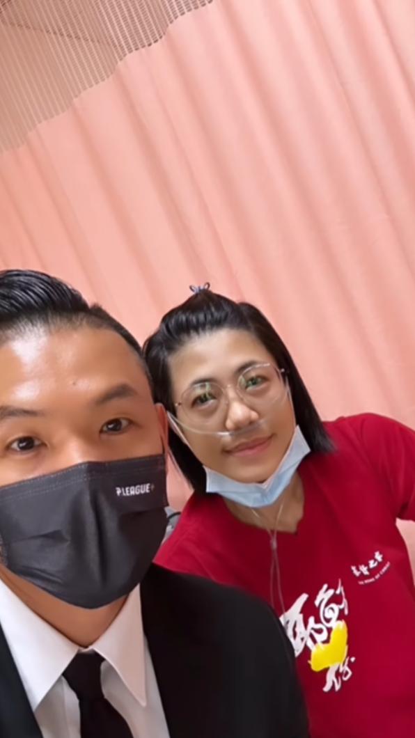 陳建州妹妹生病住院,等待器官移植才有機會。(圖/翻攝自陳建州IG)