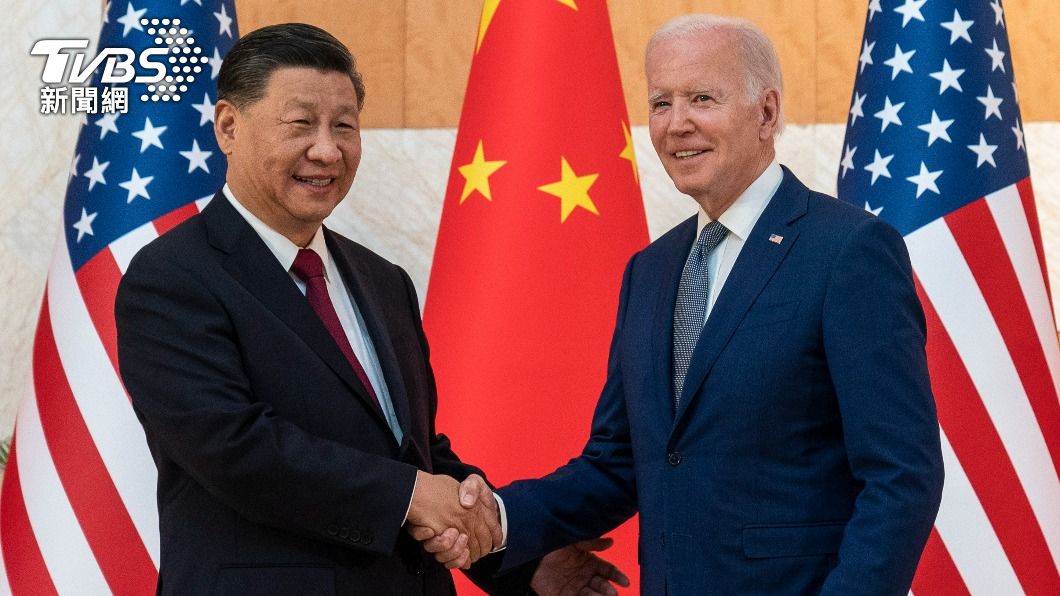 大陸國家主席習近平與美國總統拜登於2022年會晤後,外界推測美中關係能解凍。(圖/達志影像美聯社)