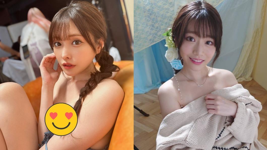 新有菜與河北彩花皆被片商欽點是「三上悠亞接班人」。(圖/翻攝自新有菜、河北彩花IG)