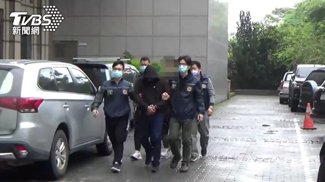 警方將田姓男子移送法辦。（圖／TVBS）