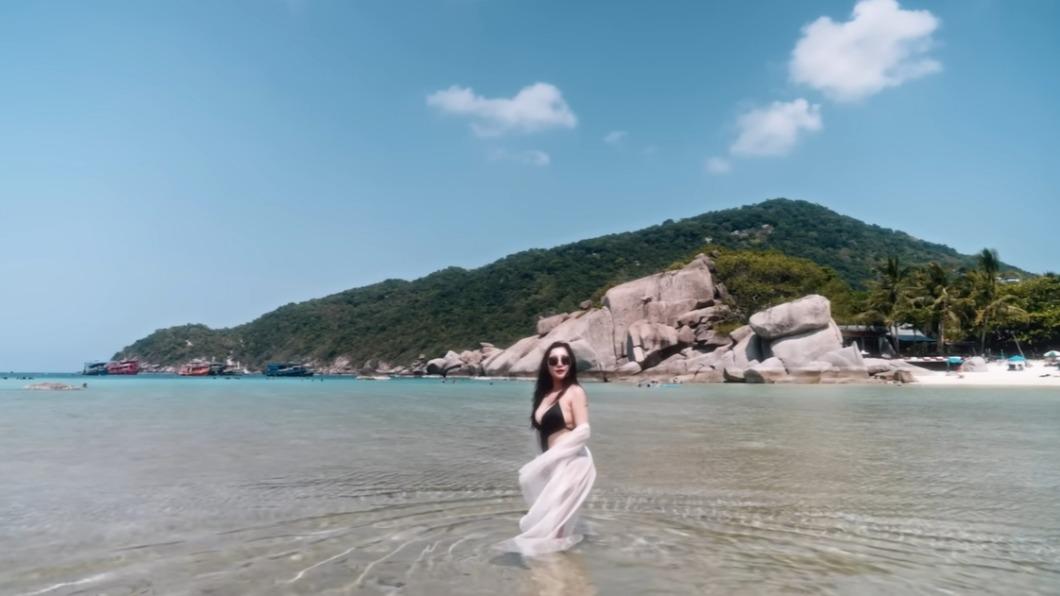 風景羨煞網友。(圖/翻攝自天后闆妹YT)