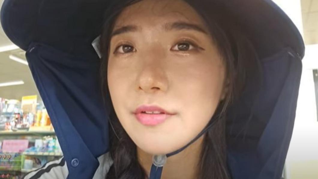 原PO發現,企鵝妹的臉蛋似乎比出發前來得憔悴。(圖/翻攝自企鵝妹Twitch)