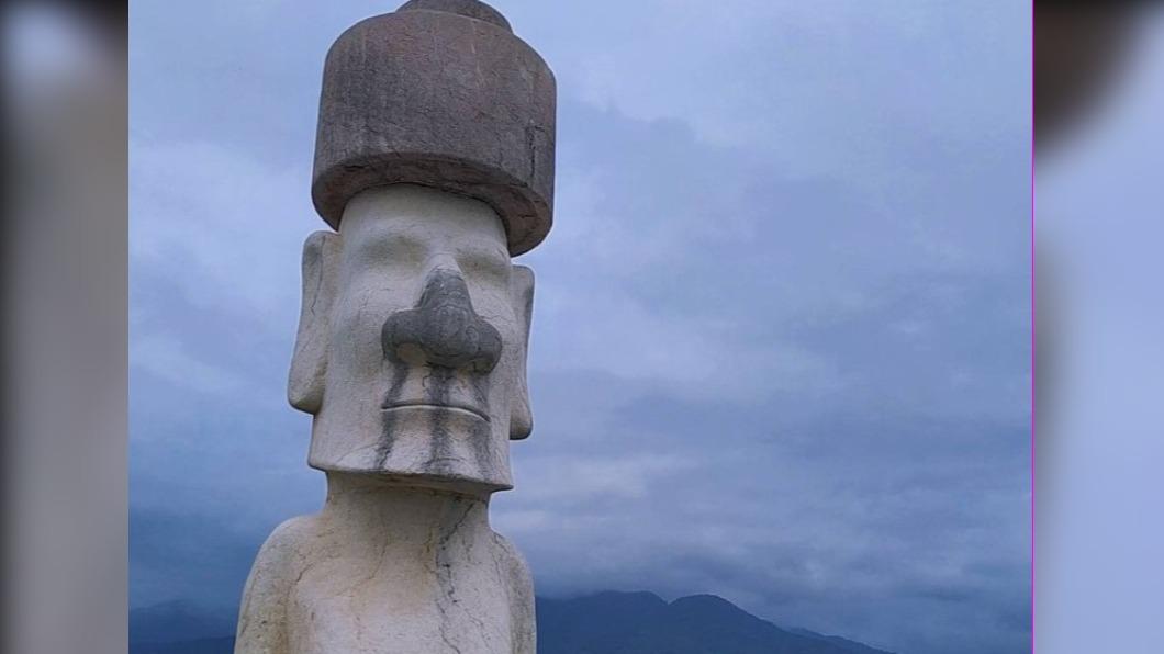 摩艾石像過敏？「鼻涕直流」破萬人圍觀　台東史前博物館回應了
