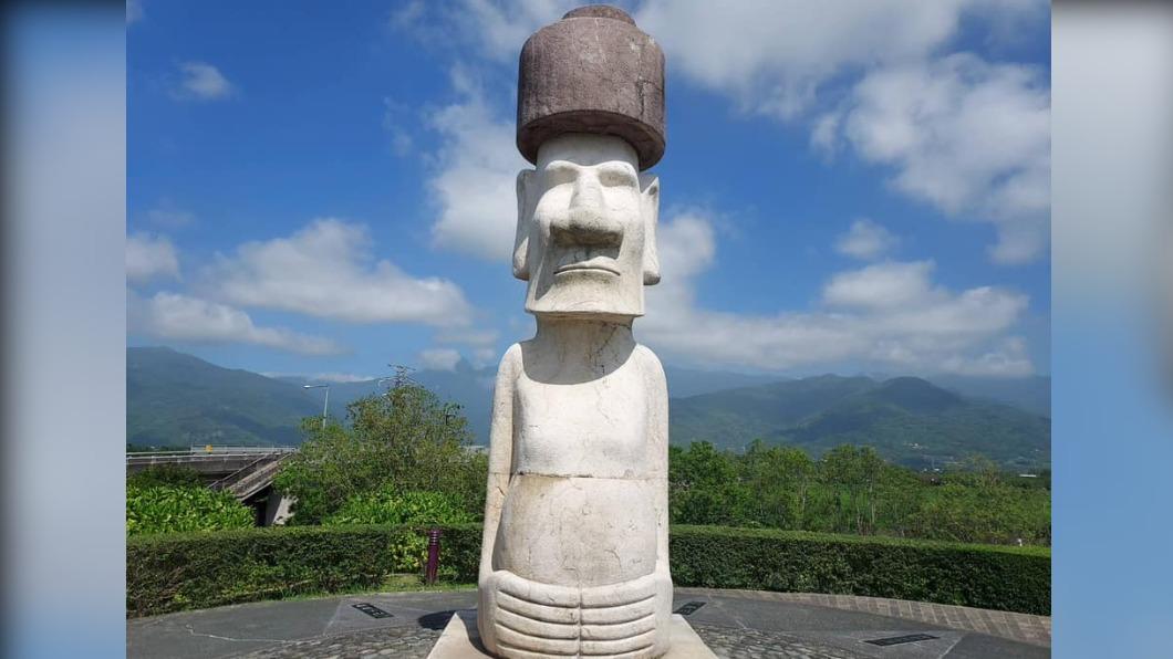 國立台灣史前文化博物館公開石像目前的模樣。（圖／翻攝自「路上觀察學院」）