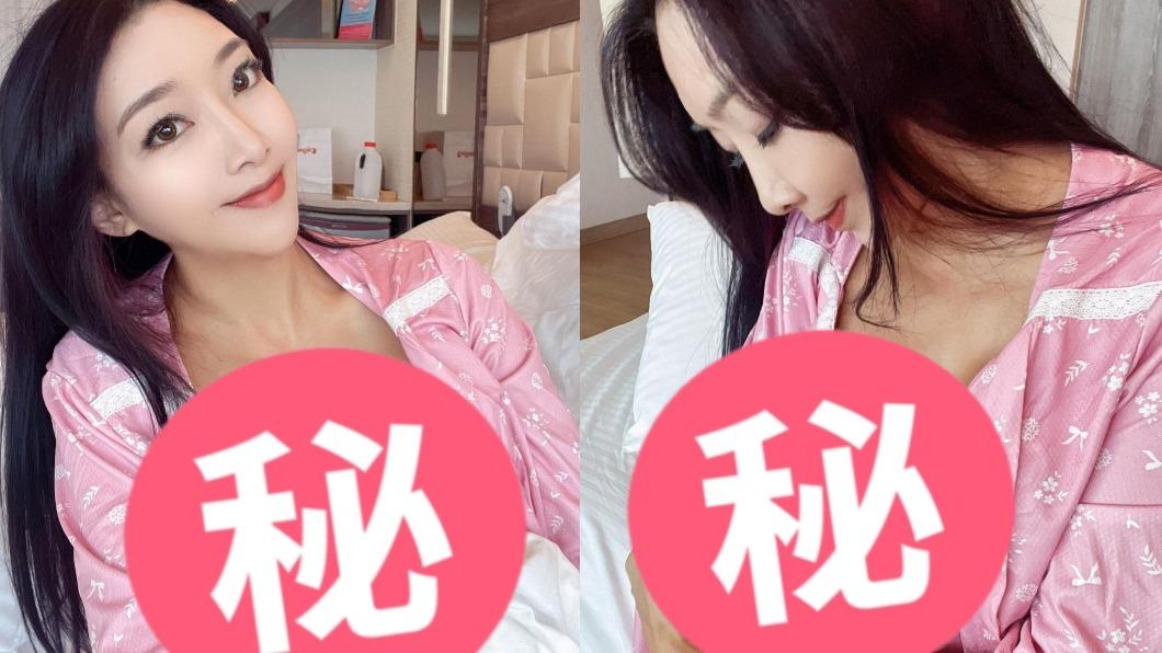 李宓女兒黃疸指數升高須住院,她親自餵母乳。(圖/翻攝自mintangelme IG)