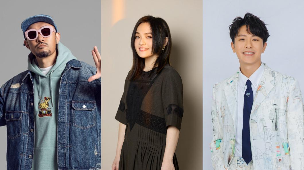 熱狗(左圖起)、徐佳瑩及韋禮安也將在典禮表演。(圖/Hit Fm聯播網提供)