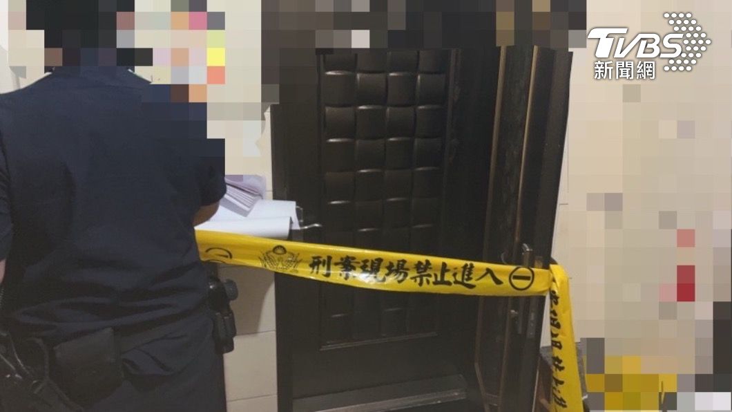 警方前往住家時，發現女子已經沒有呼吸心跳。(圖／TVBS)