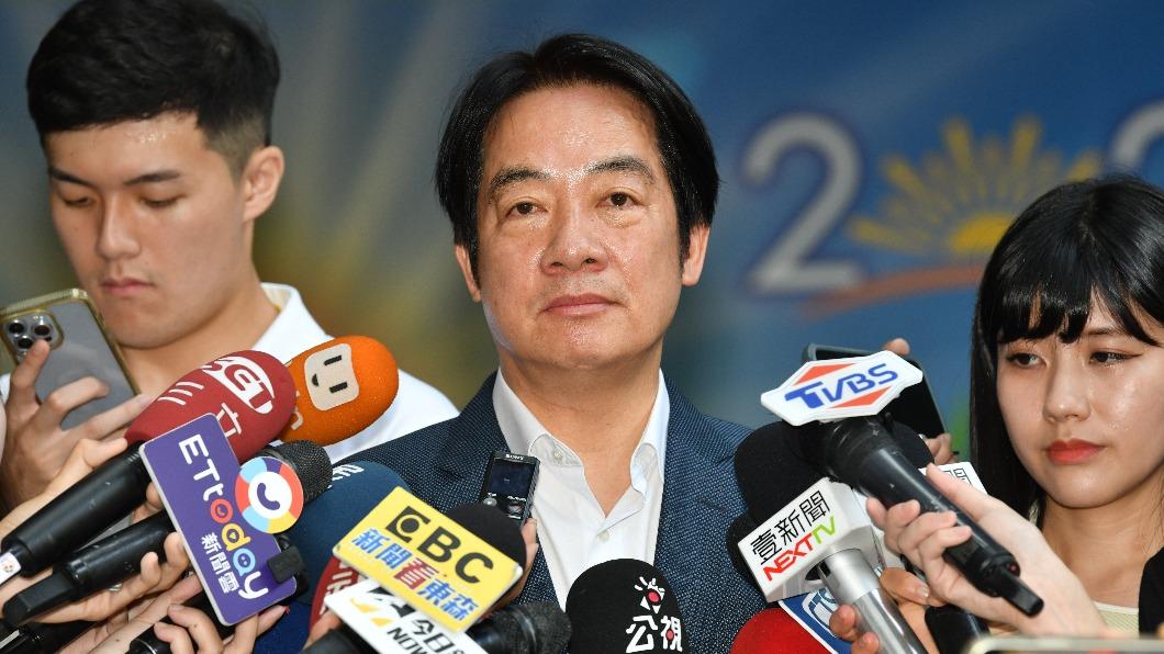民進黨主席、副總統賴清德。(圖/胡瑞麒攝)