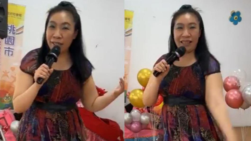 如花在婚宴上載歌載舞。(圖/黑面藝人粉絲團臉書)
