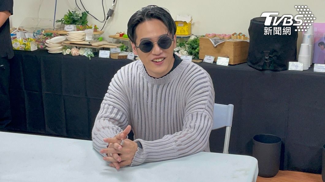 熊仔將做音樂形容成洞房花燭,認為做音樂時非常爽。(圖/陳薈涵攝)