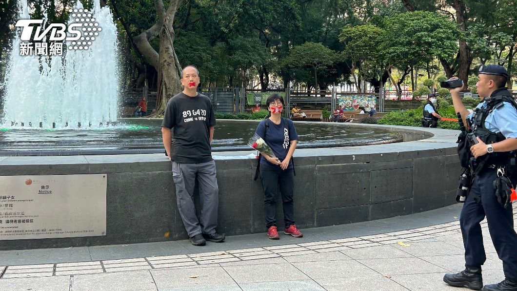 六四34週年前夕!港警高度戒備 在維園、銅鑼灣拘捕多人