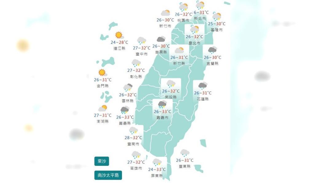 圖／中央氣象局
