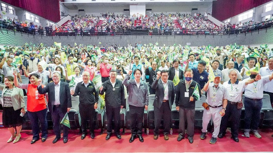賴清德出席「南投縣信賴台灣之友會」成立大會。(圖/賴清德辦公室提供)