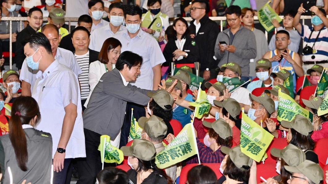 進攻深藍票倉!賴清德苗栗後援會成立 近千支持者力挺