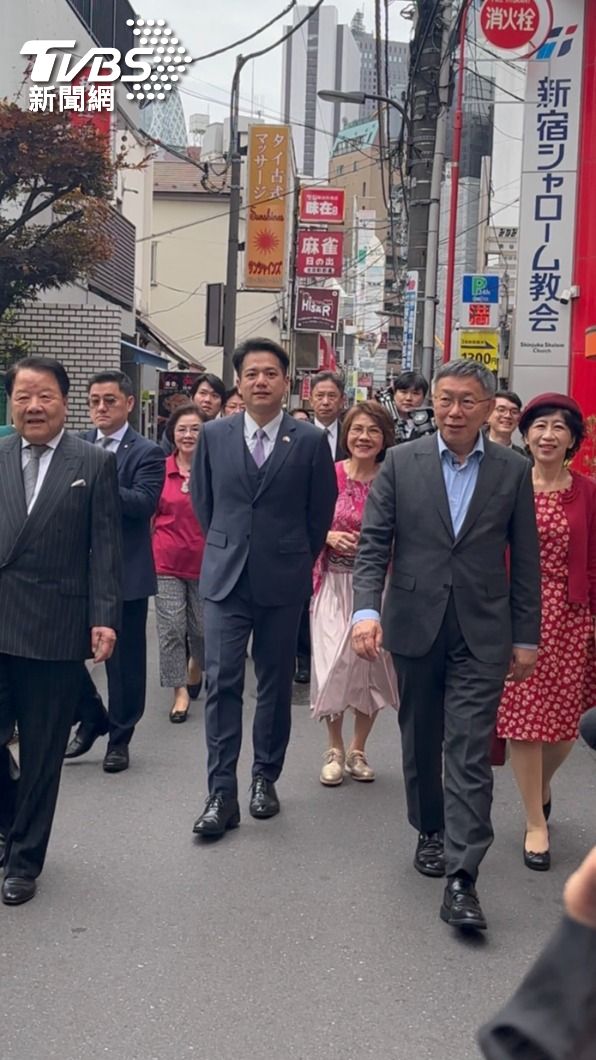 民眾黨主席柯文哲今(4)日以「2024總統參選人」身份,展開為期5天的出訪日本行程。(圖/林至柔攝)