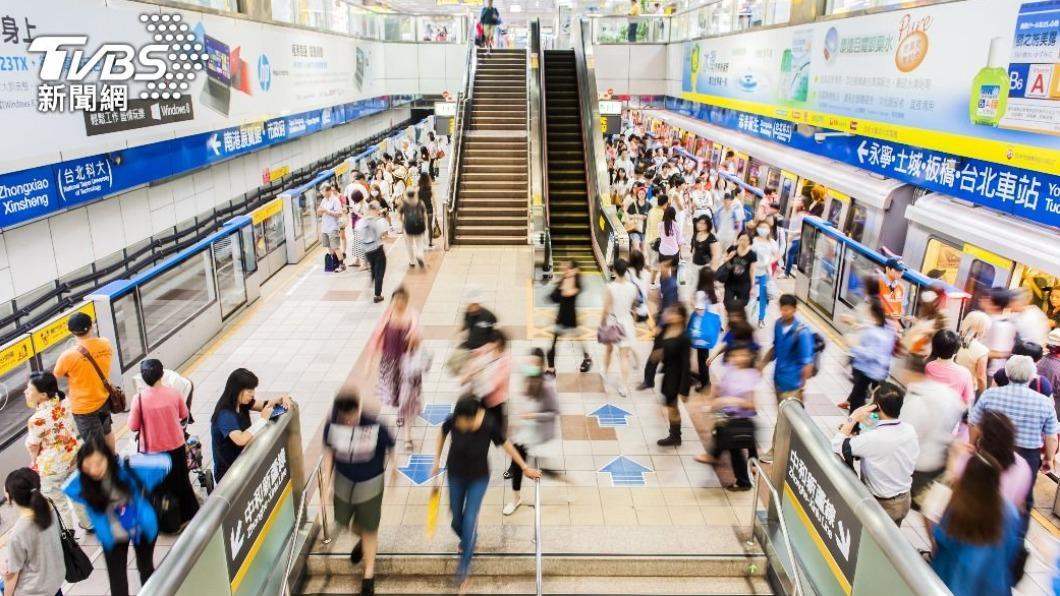 台北捷運為最重要的大眾運輸系統。(示意圖/shutterstock達志影像)