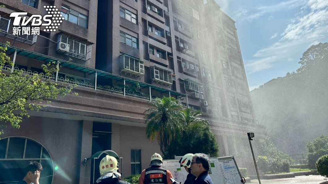 起火戶3貓1狗死亡。(圖/TVBS)