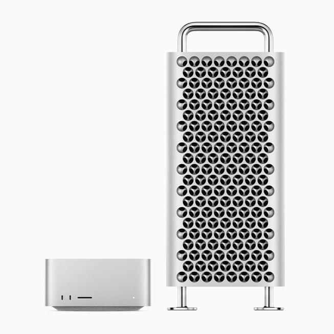 Mac Studio、Mac Pro搭載全新M2 Ultra晶片。(圖/翻攝自蘋果官網)