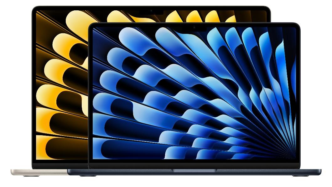 MacBook Air 15吋。（圖／翻攝Apple）