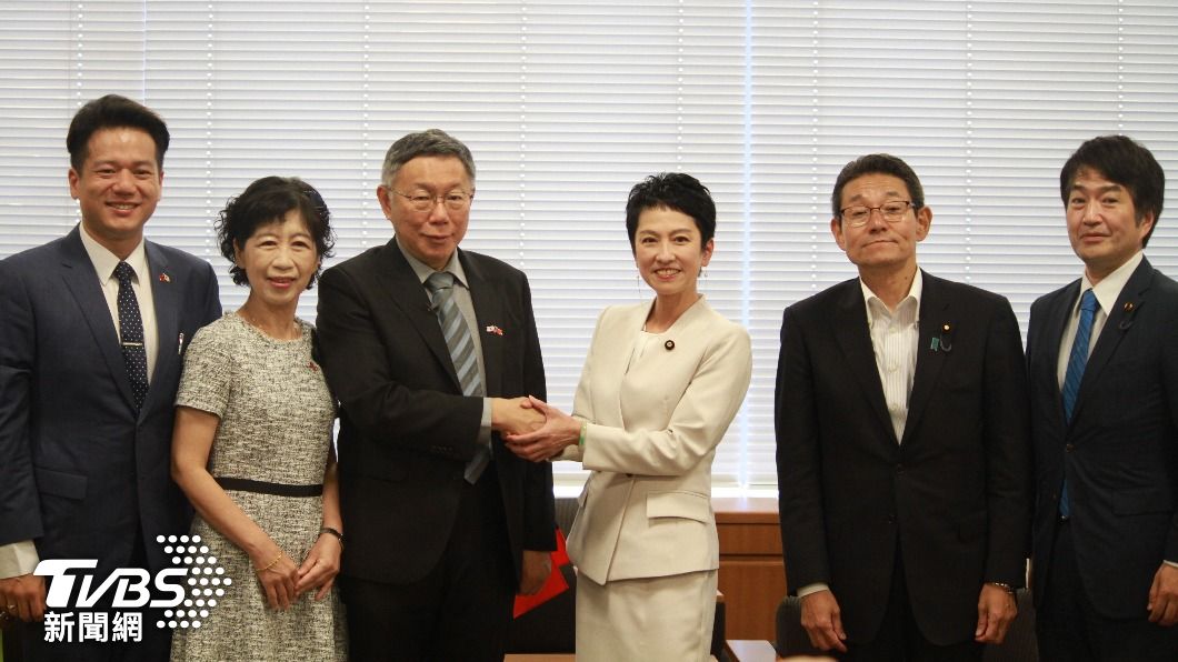 柯P見蓮舫 日參議員坦言:中國對日本施壓增加