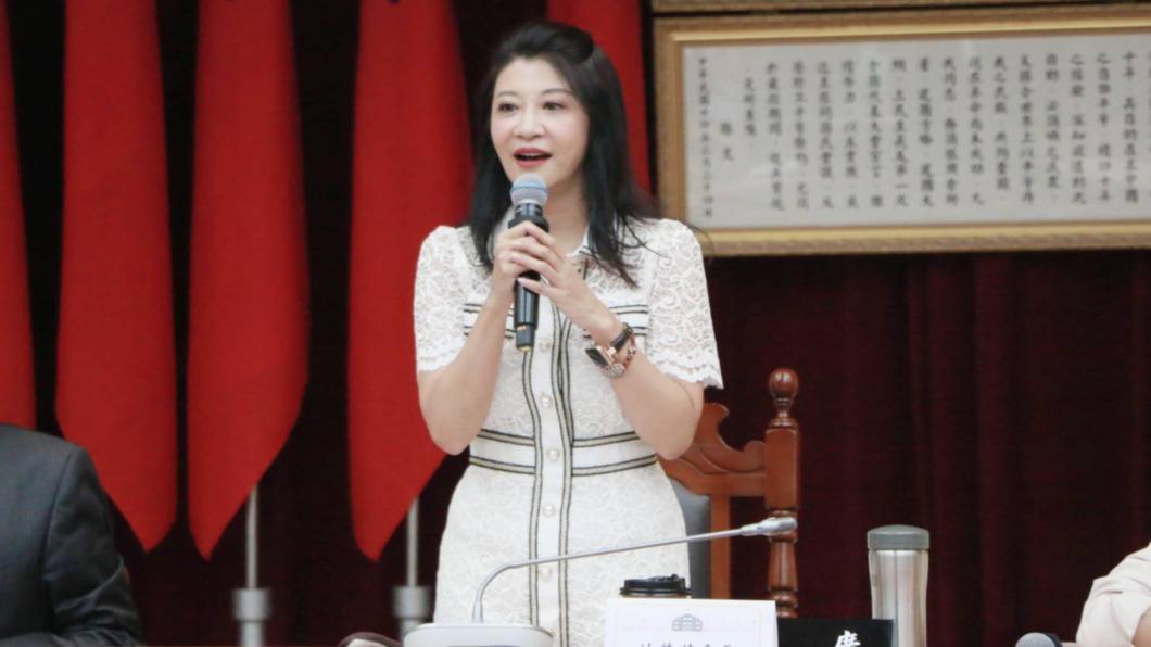 民進黨發言人林楚茵。(圖/TVBS)