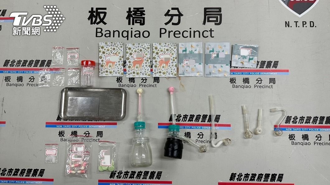男子宛如毒品雜貨店。(圖/TVBS)