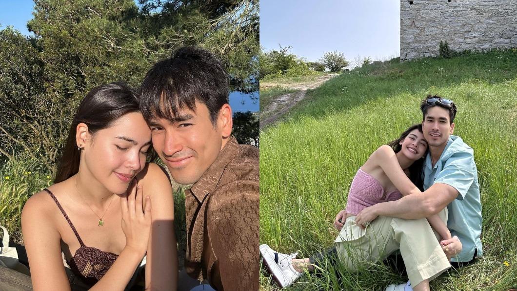 泰國「國民CP」Nadech、Yaya合作8次擦出愛火。(圖/翻攝自urassayas IG)