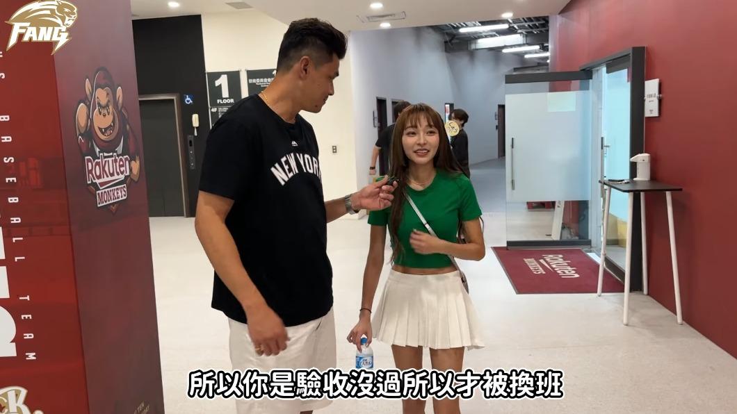 林襄海外行程滿檔缺席球場許久，日前驚喜現身。（圖／翻攝自豹子腿方昶詠臉書）