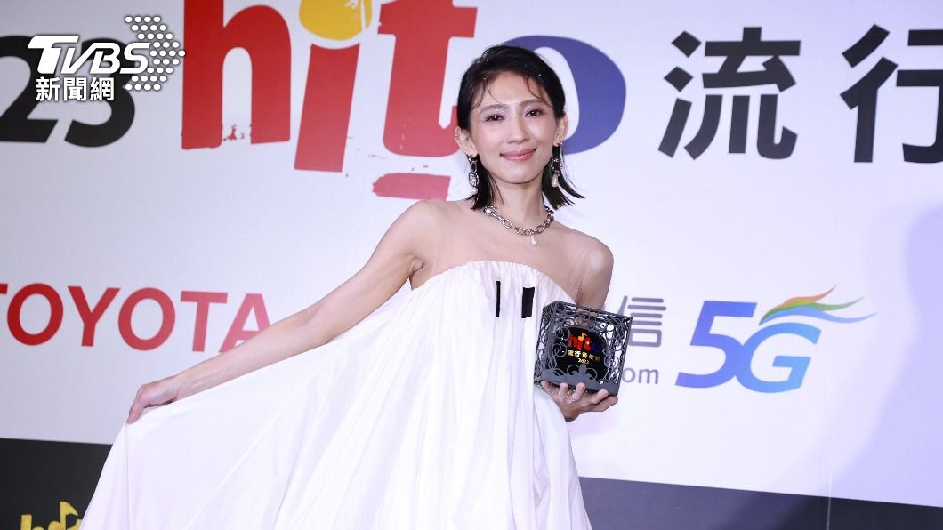 戴佩妮日前亮麗出席hito流行音樂獎頒獎典禮。（圖／TVBS資料照片）