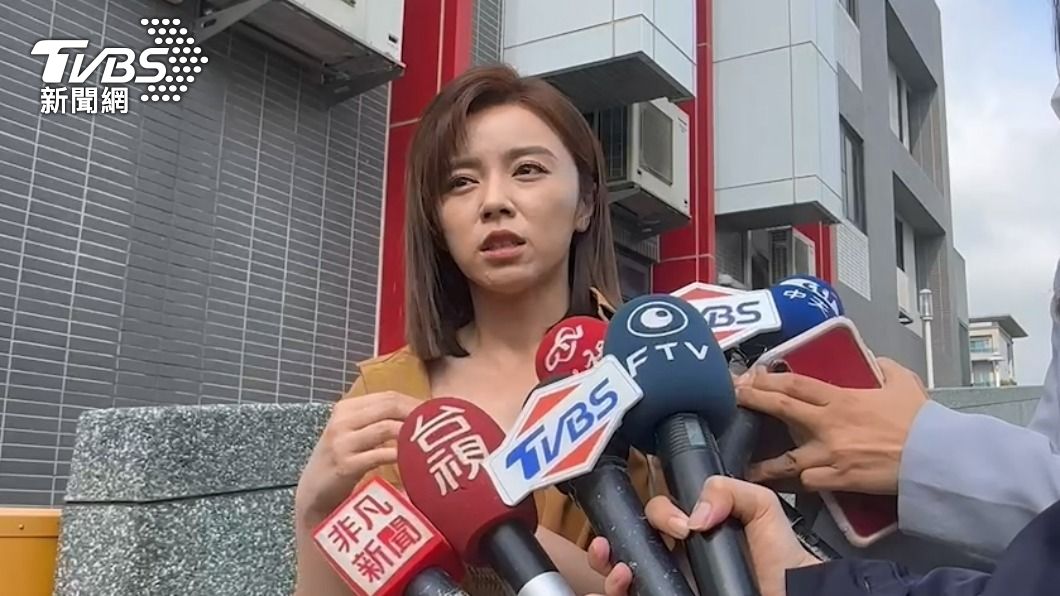 王瞳受訪坦言受到極大驚嚇。(圖/江昀蔓攝)