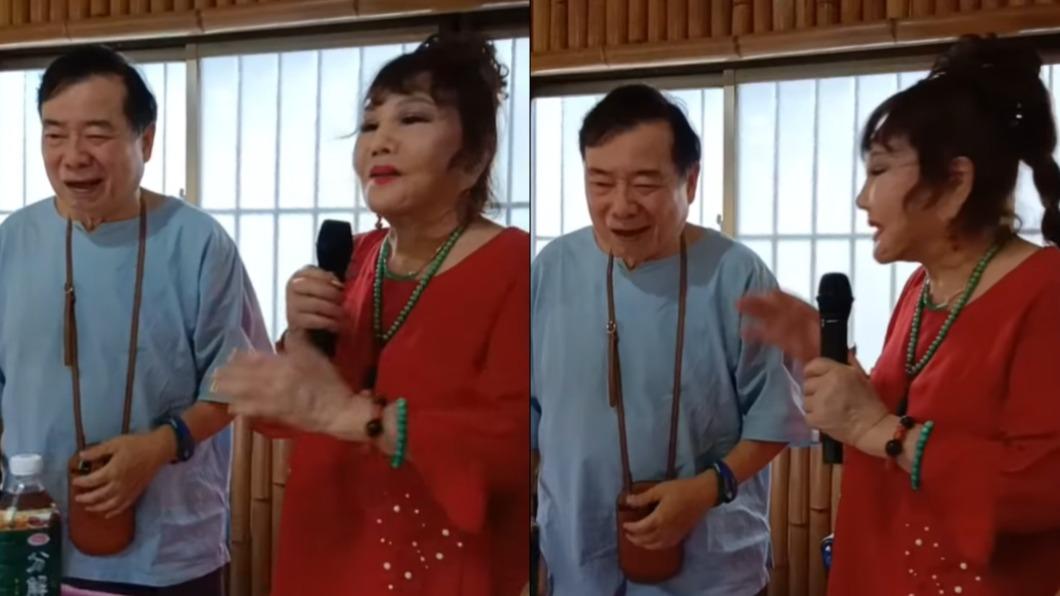 廖峻、澎澎依舊默契十足。(圖/翻攝自澎澎 臉書)