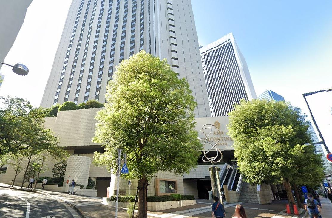 不少前員工證實X先生會將小傑尼斯送去東京全日空飯店。(圖/翻攝自Google地圖)