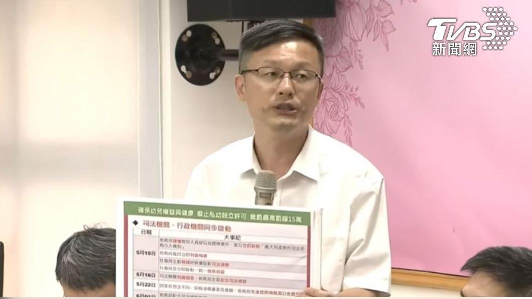 新北市教育局長張明文。(圖/TVBS)