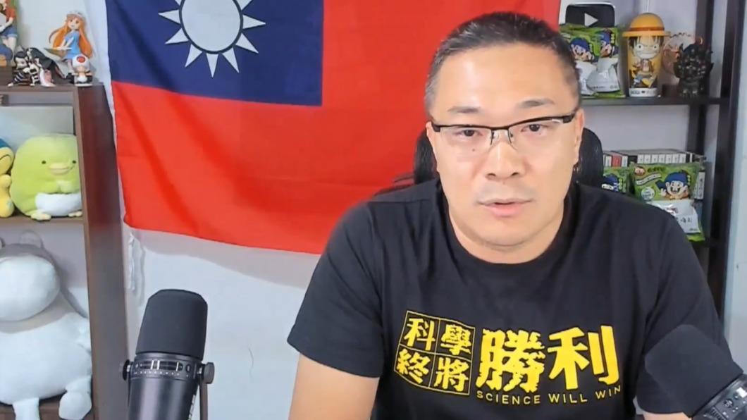 朱學恒在昨日遭鍾沛君指控性騷後,於直播中公開致歉。(圖/翻攝自朱學恒直播)