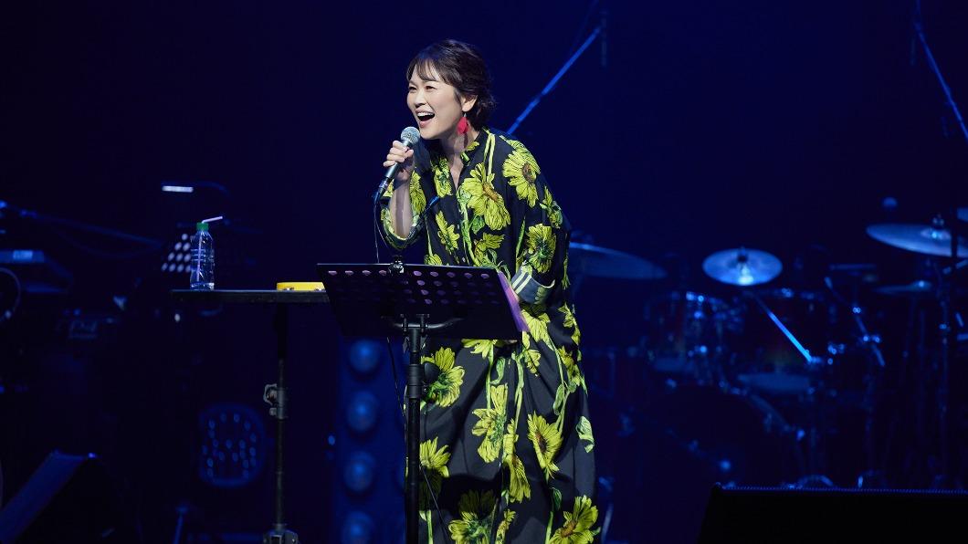 玉城千春帶來招牌曲〈向著未來〉。（圖／Zepp New Taipei、大鴻藝術BIG ART提供）