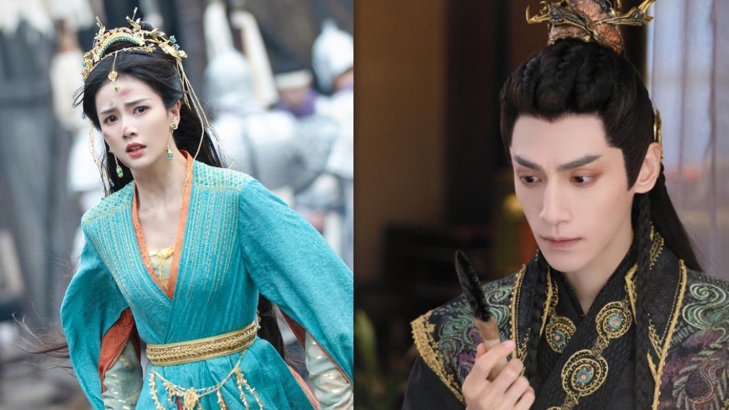 古裝劇《長月燼明》主演為白鹿(圖左)、羅雲熙(圖右)。(圖/翻攝自長月燼明官微)