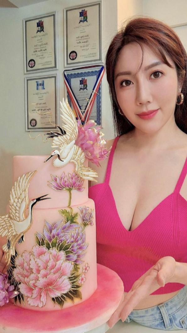 珍琳將帶翻糖出國比賽。（圖／翻攝自珍琳臉書）