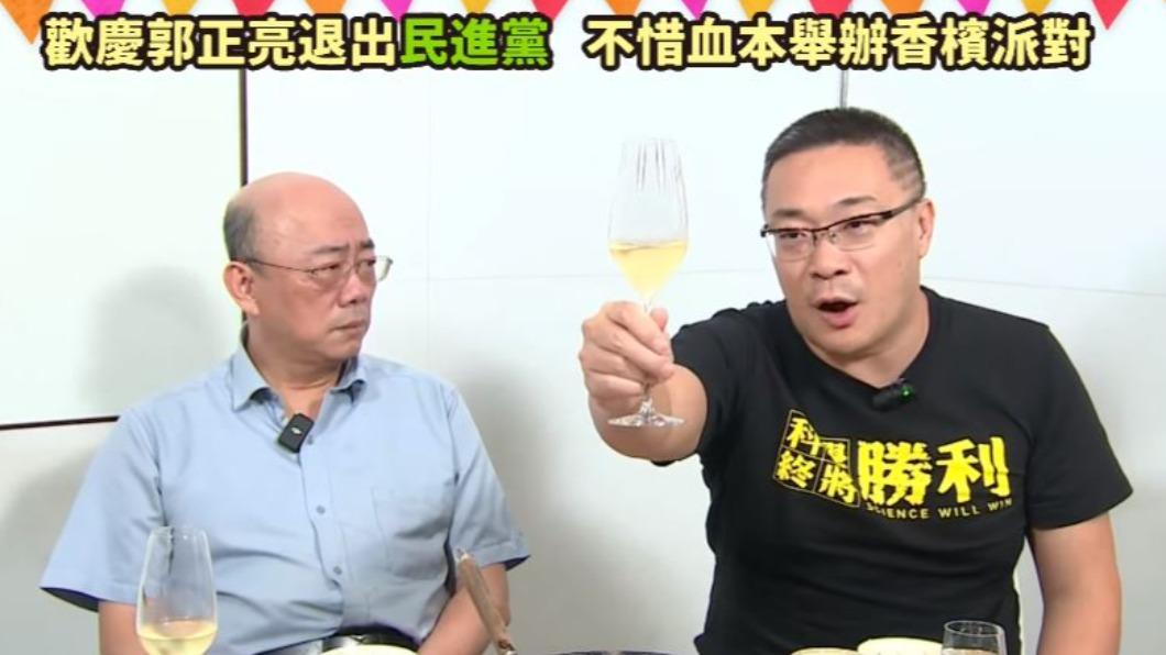 朱學恒又翻車!承諾戒酒「直播喝香檳」 網抓包酸:滿嘴謊言
