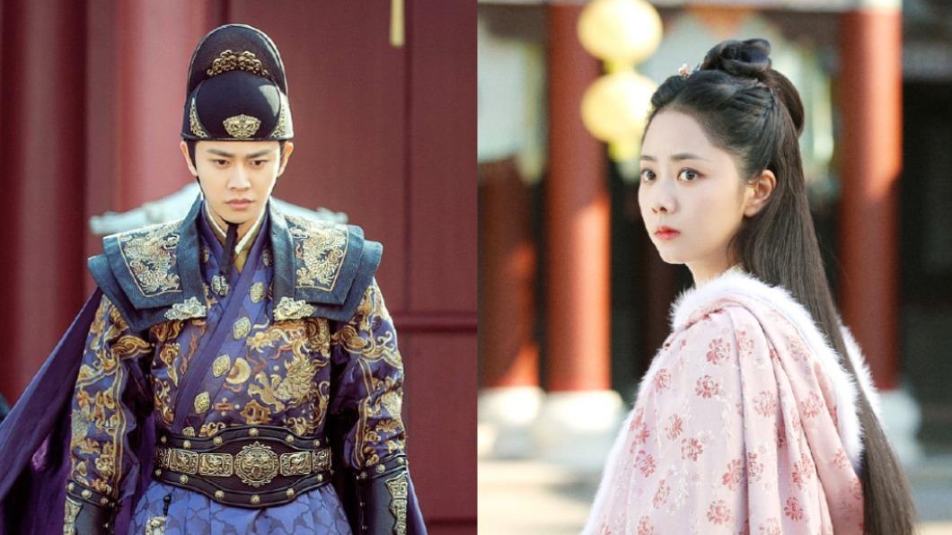 《錦衣之下》分別由任嘉倫(圖左)和譚松韻(圖右)飾演男女主角。(圖/翻攝自錦衣之下電視劇微博)