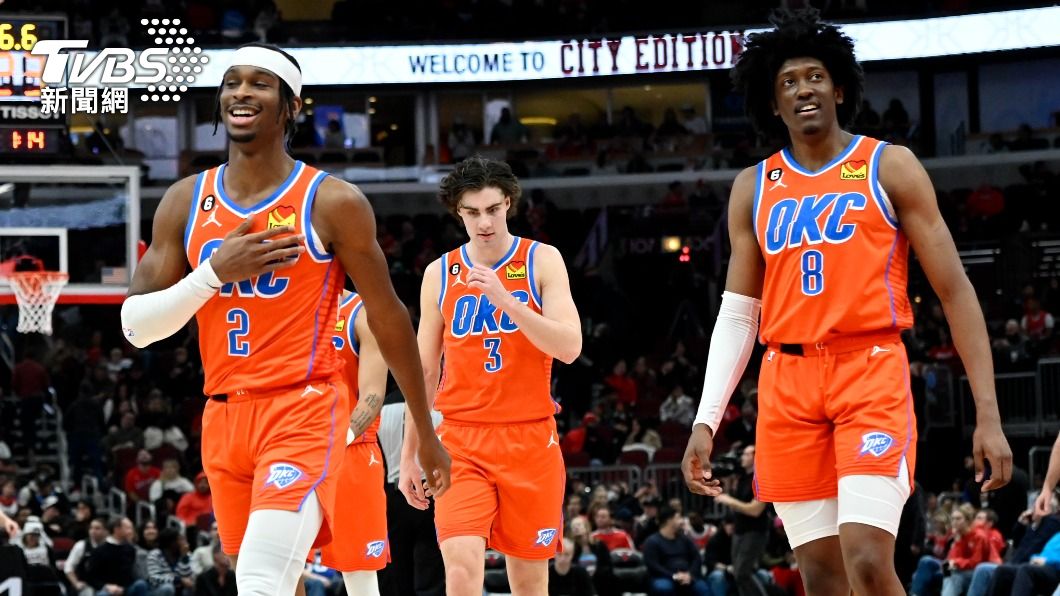 雷霆在2019年前擁有多達15枚首輪選秀權,可以說是NBA最具潛力的年輕球隊。(圖/達志影像美聯社)