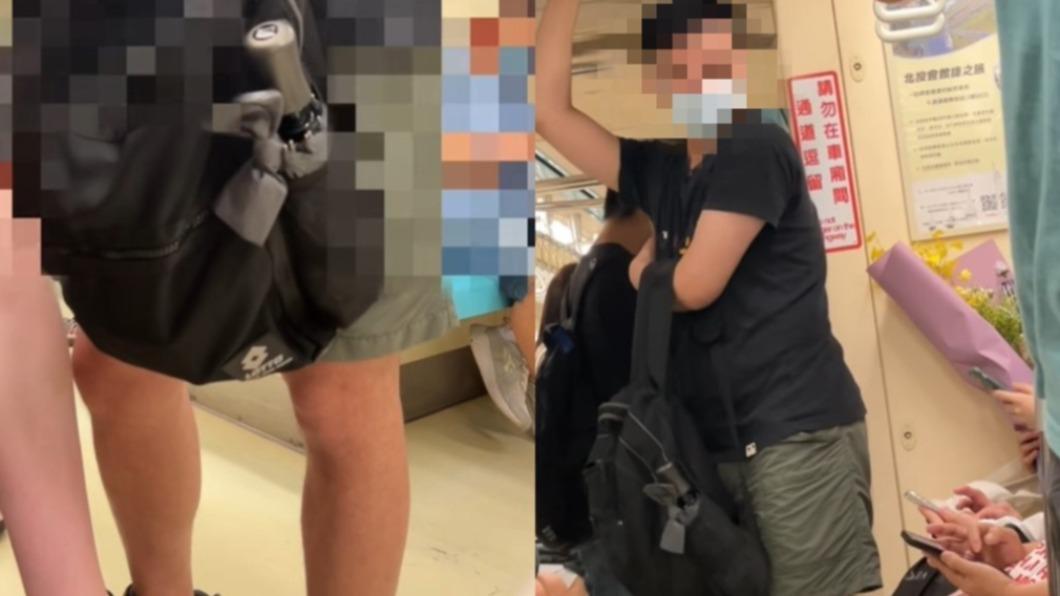 噁男現蹤北捷!腳蹭女生腿「滿臉享受」 目擊者怒:還起反應