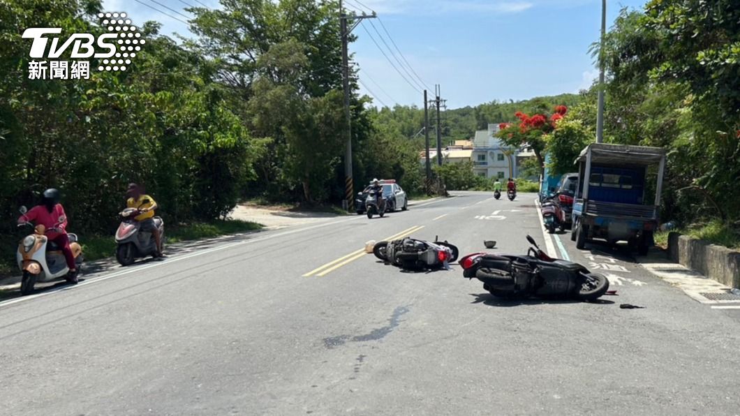 小琉球死亡車禍!8旬翁與遊客騎車對撞 2人傷重不治