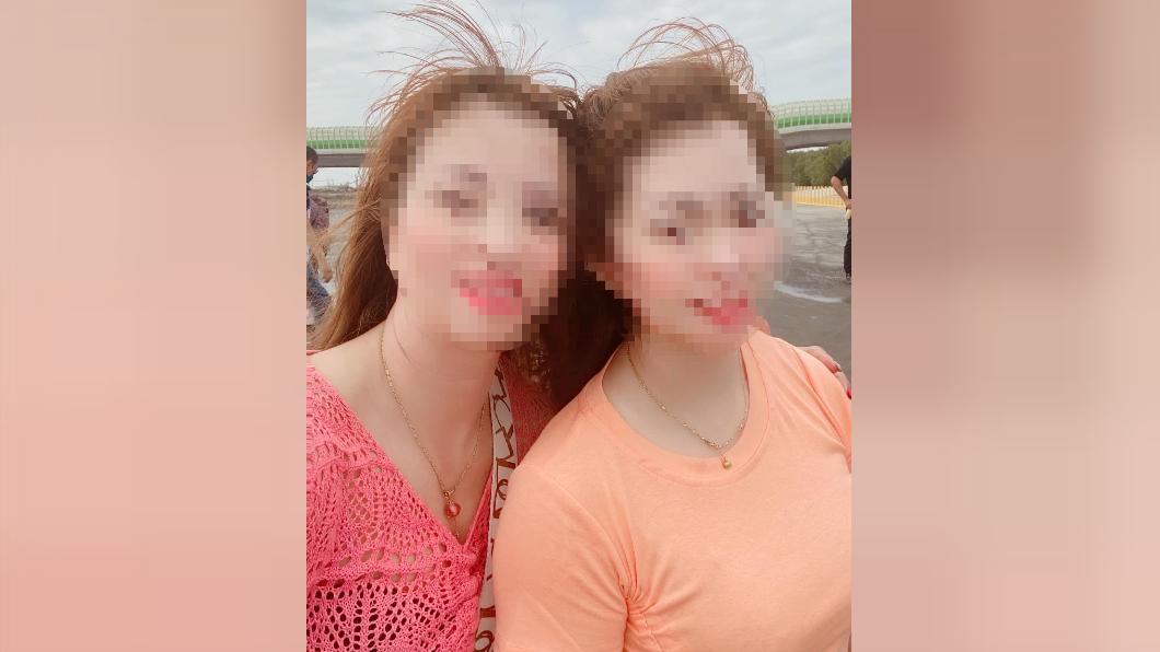 鹹粥店老闆娘與妹妹合照。(圖/翻攝潘女Facebook)
