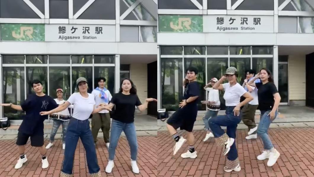 太性感!陳美鳳等車空檔嗨跳女團舞 「超兇晃動片」網全暈了