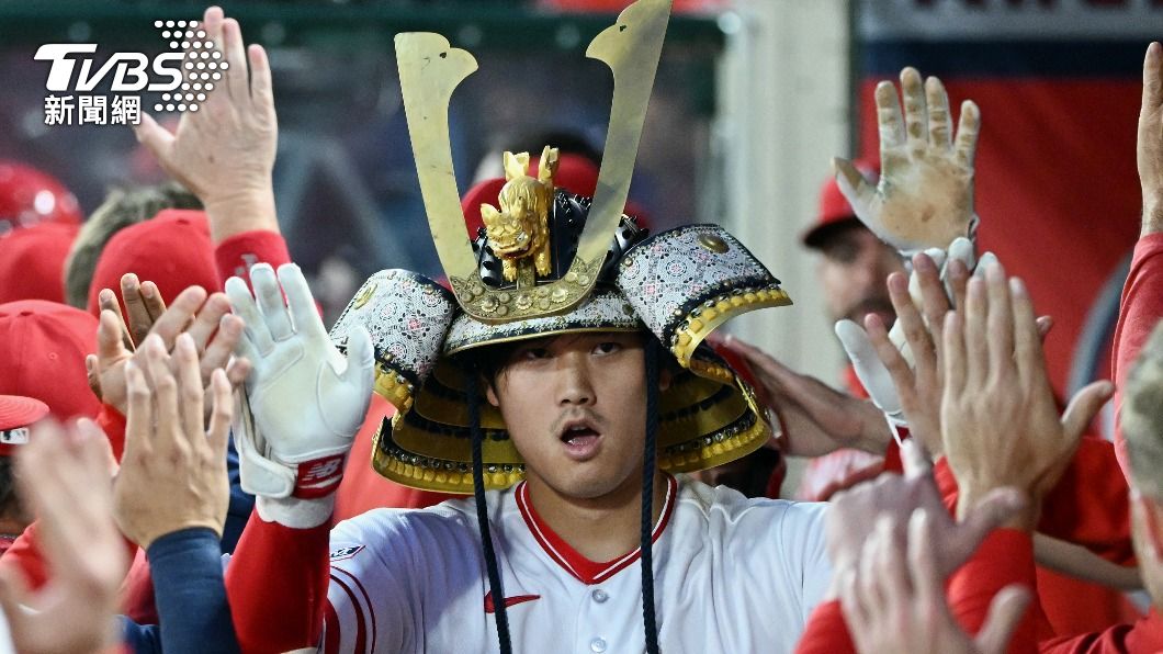 大谷轟出本季18支全壘打。(圖/達志影像美聯社)