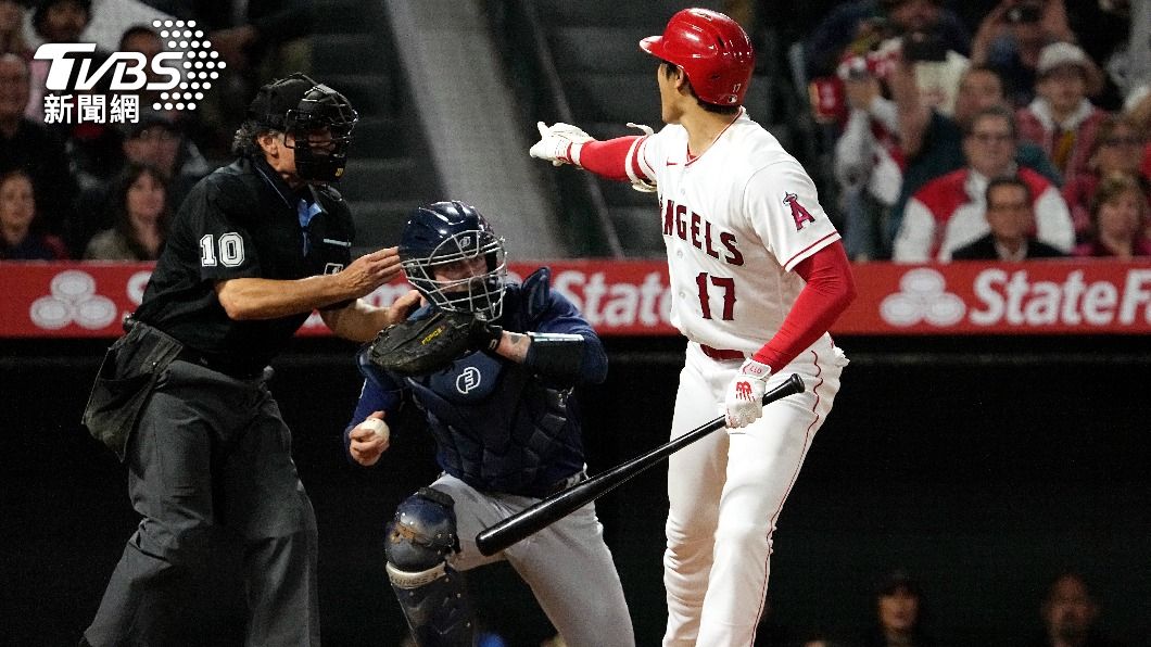 不滿好球判決！大谷翔平罕見抗議　教頭相挺遭驅逐出場